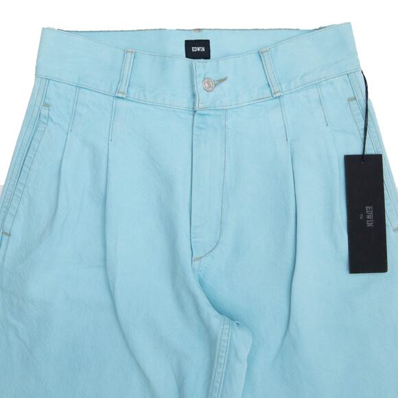 Edwin Ice Isla Pleated Relaxed Trouser Jeans Size 28 - Picture 4 of 8